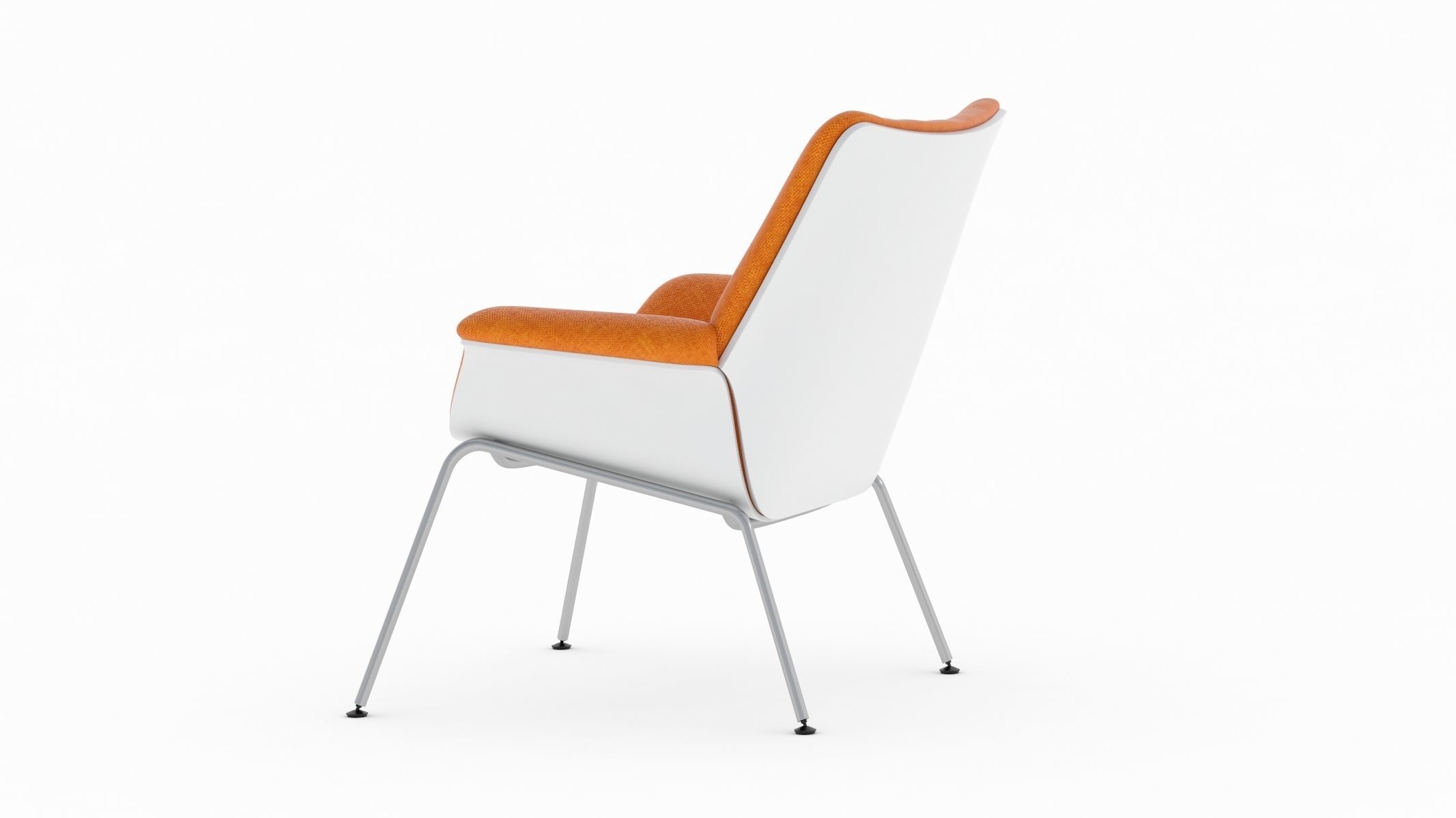 Herman Miller Swoop Lounge Chair 3D model_5