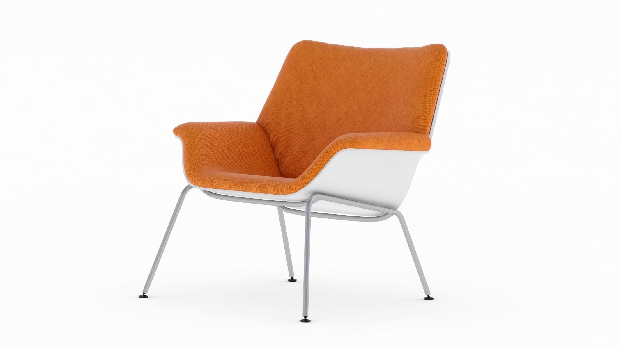 Herman Miller Swoop Lounge Chair 3D model_3