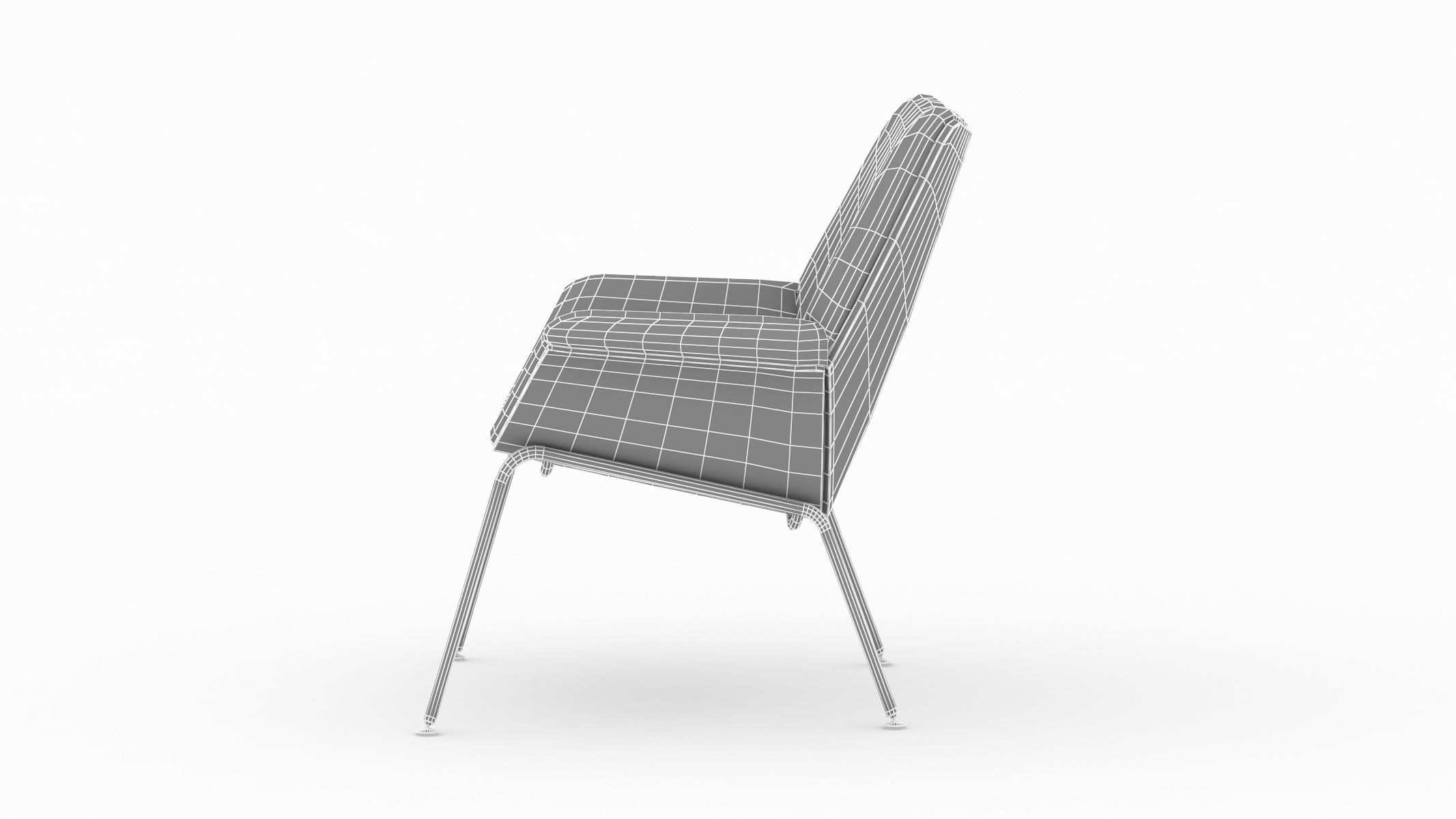 Herman Miller Swoop Lounge Chair 3D model_23