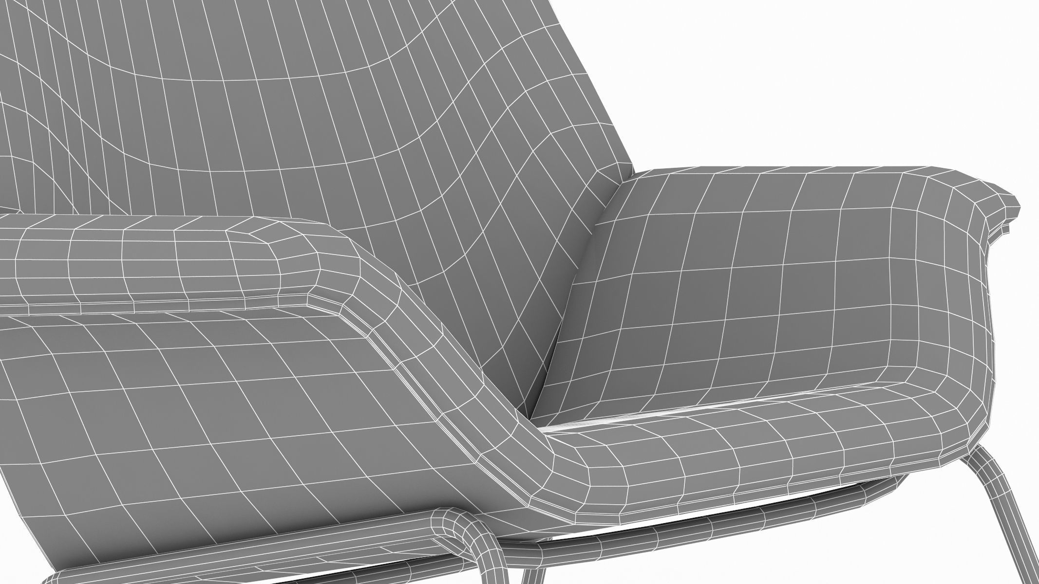 Herman Miller Swoop Lounge Chair 3D model_40