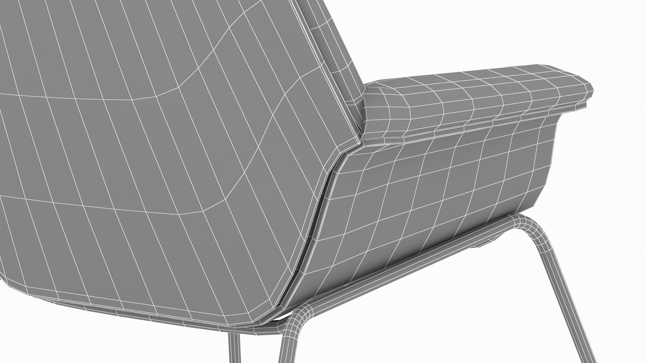 Herman Miller Swoop Lounge Chair 3D model_38