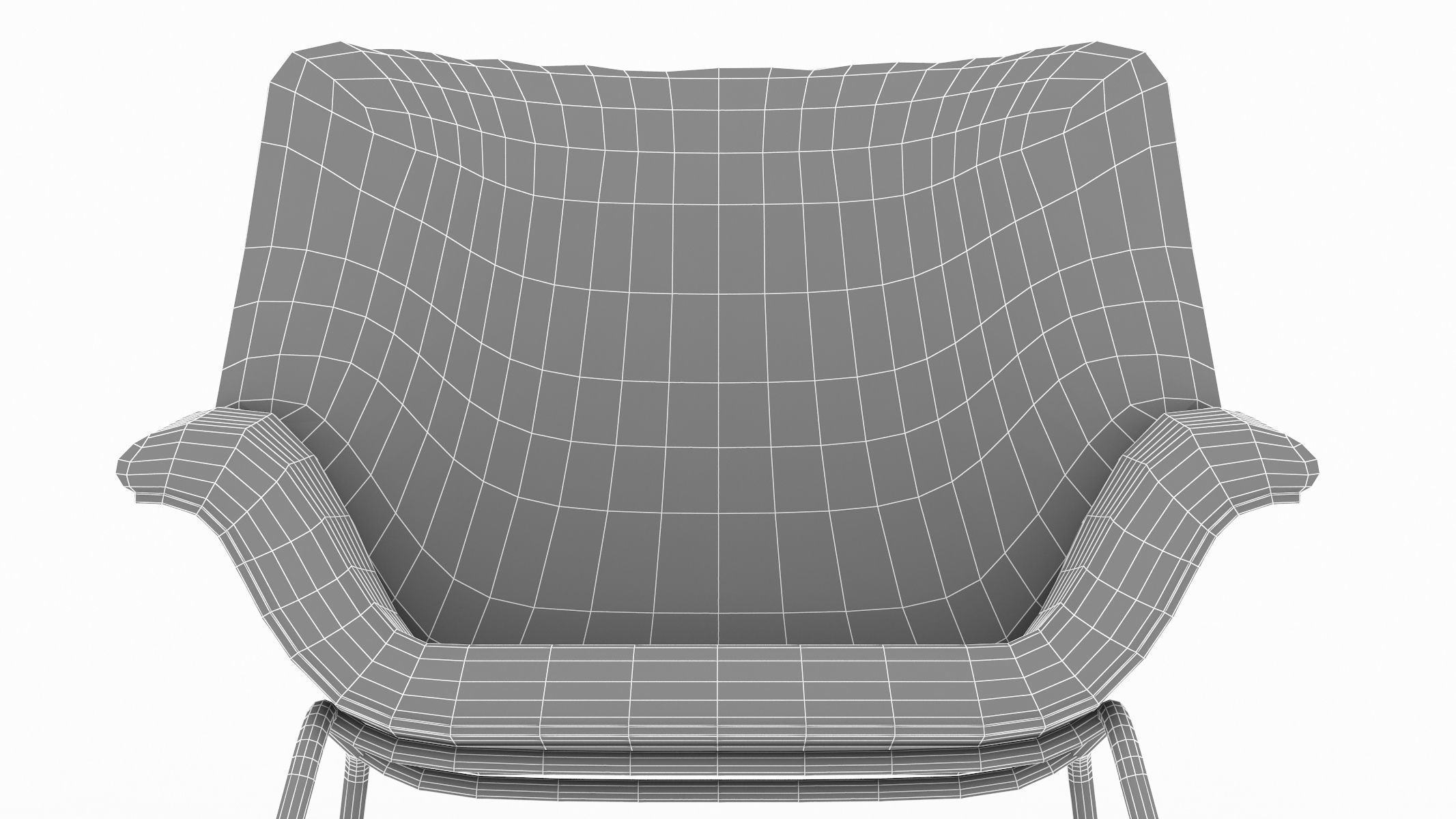 Herman Miller Swoop Lounge Chair 3D model_31
