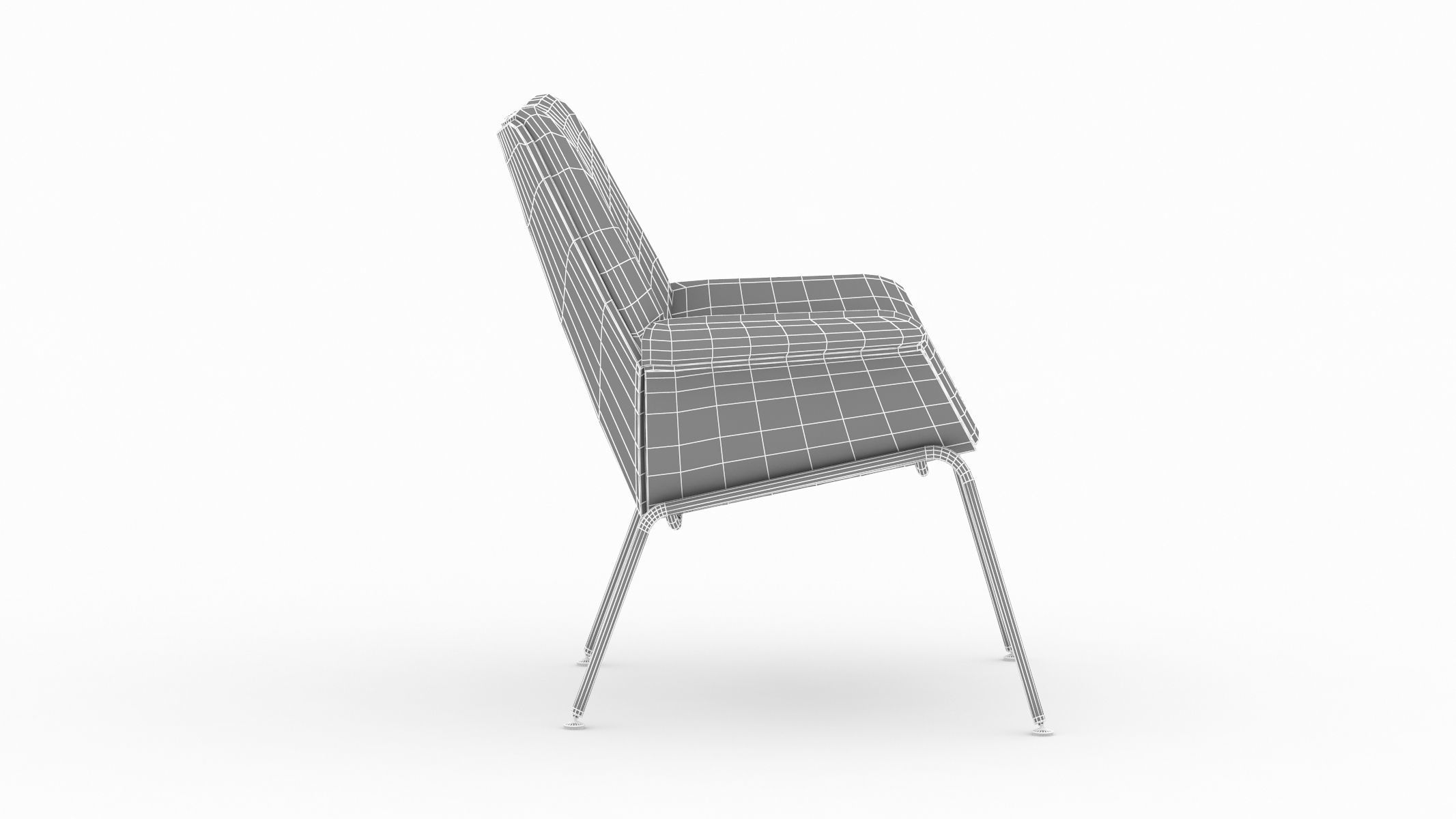 Herman Miller Swoop Lounge Chair 3D model_29