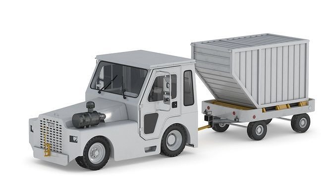 TUG Aircraft Tow Tractor  3D model