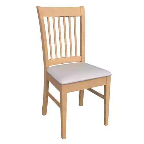 Chair-29 wooden dining chair with seat