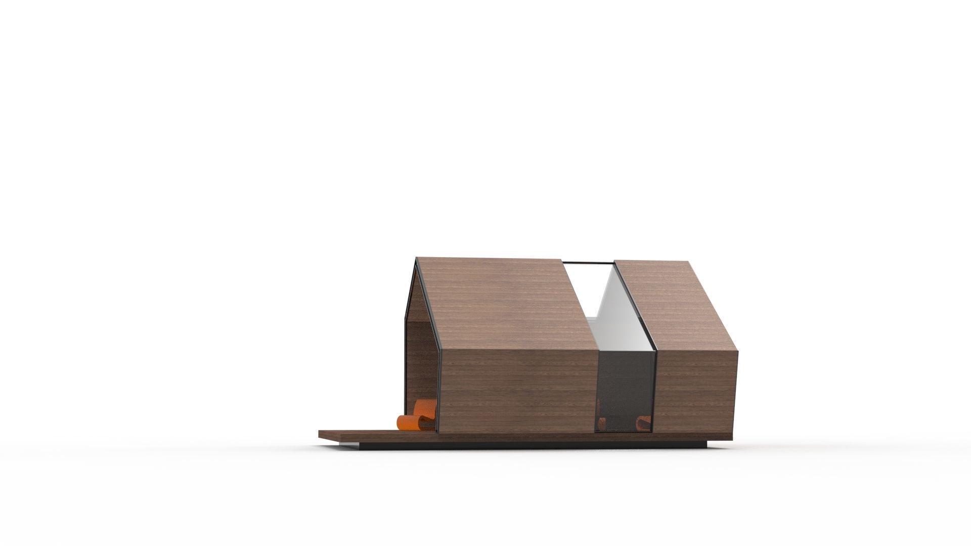 READING HOUSE Low-poly 3D model_44