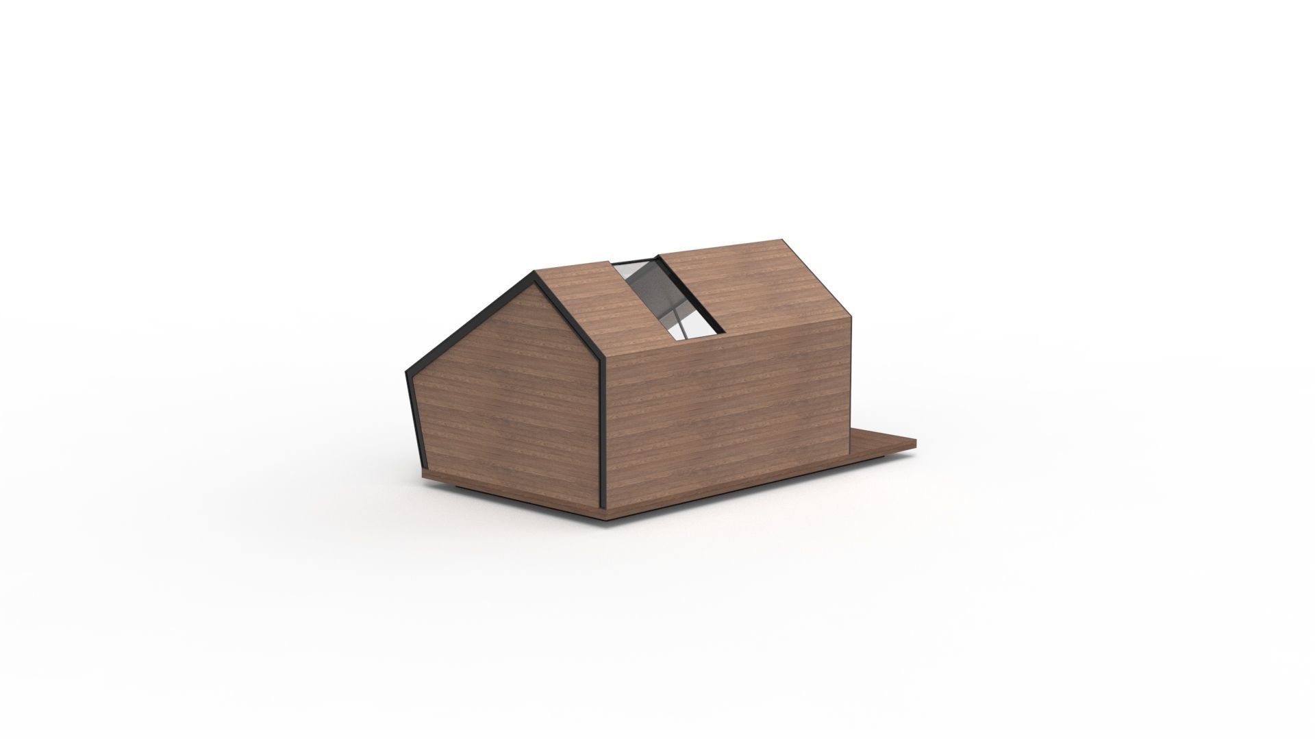 READING HOUSE Low-poly 3D model_33