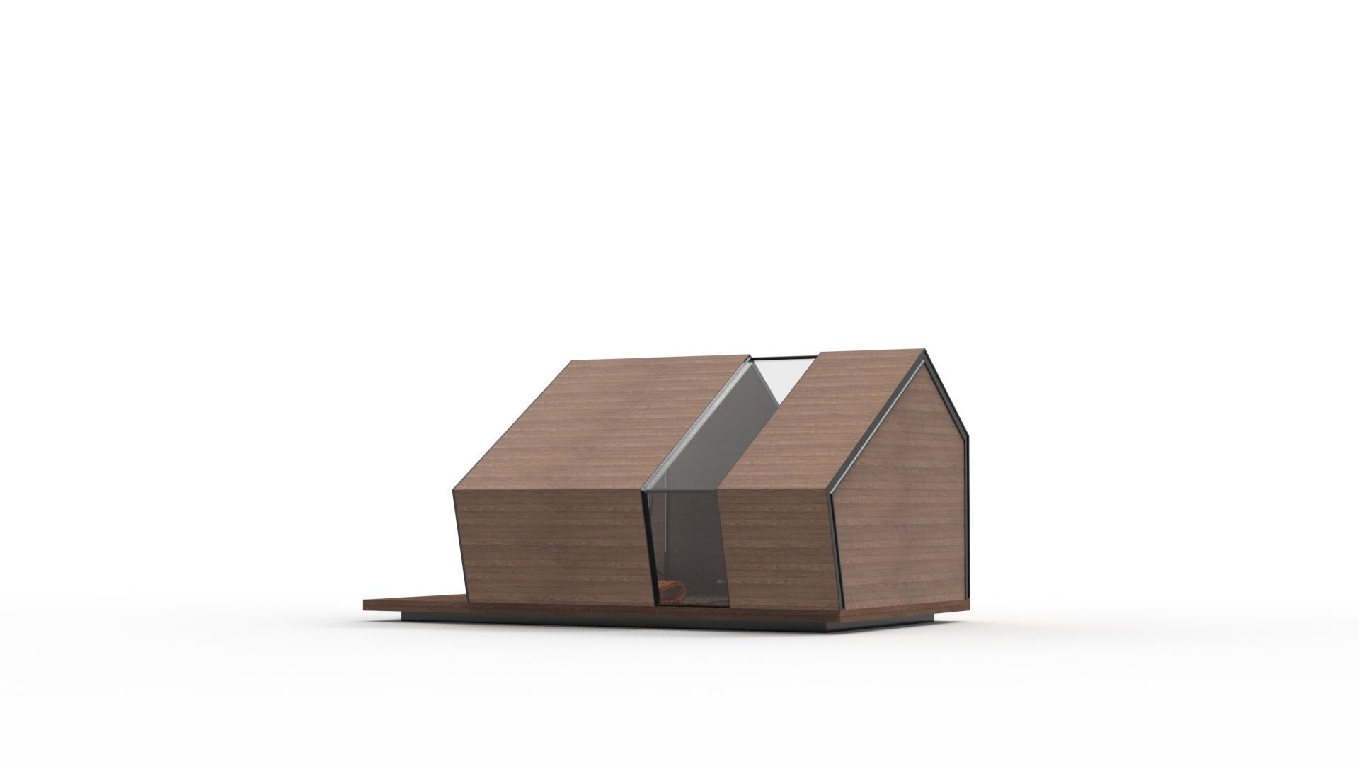 READING HOUSE Low-poly 3D model_46