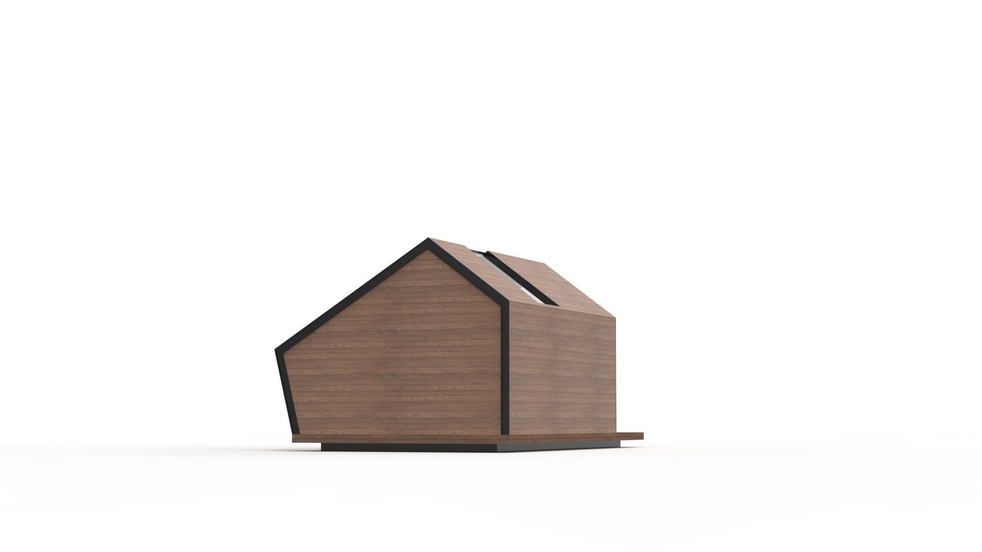 READING HOUSE Low-poly 3D model_10