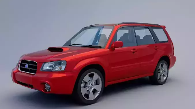 subaru forester sg5  3D model