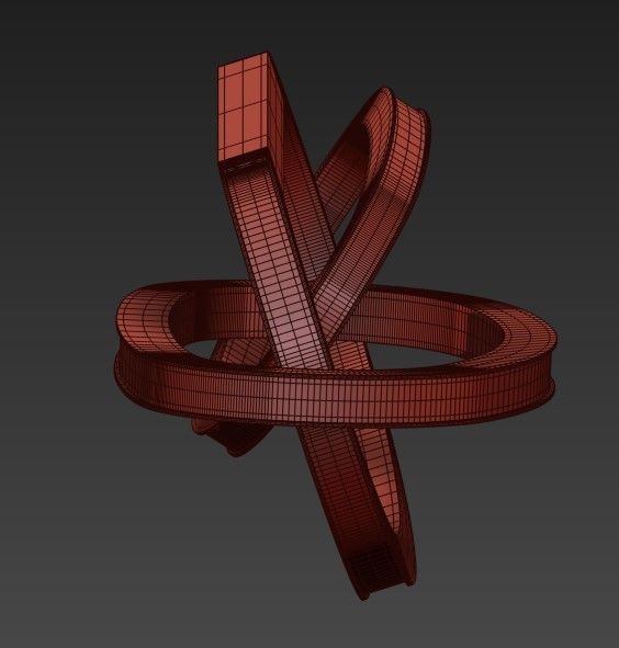 Wall Sconce modern 3D model_1