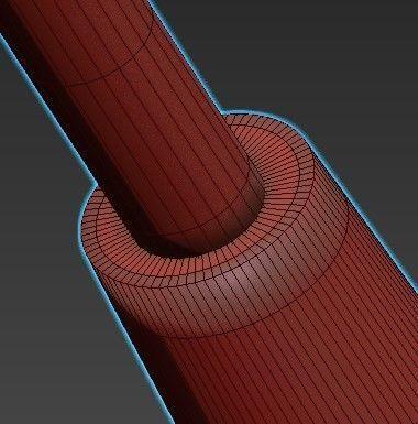 Pendant lamp black 3D model_2