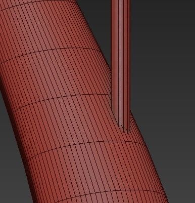 Pendant lamp black 3D model_1