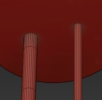 Pendant lamp black 3D model_3