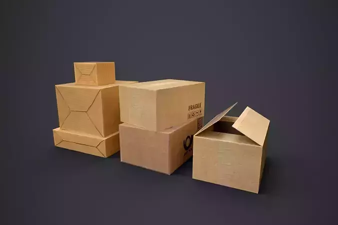 Cardboard Boxes Pack