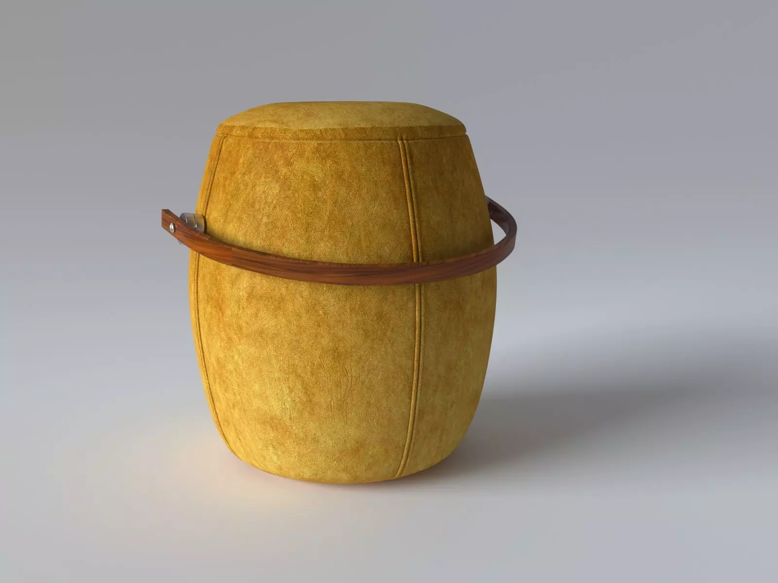 pouf for the hallway Free 3D model