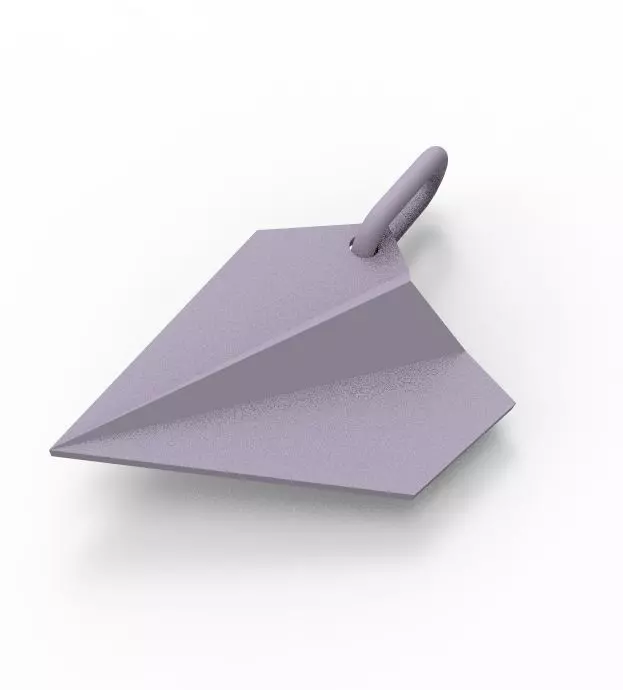 paper airplane Free 3D print model
