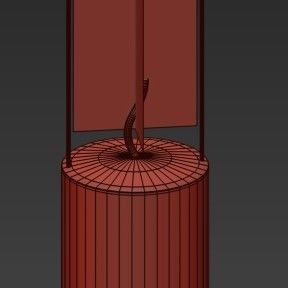 FlyCandle Fly suspended candle 3D model_1