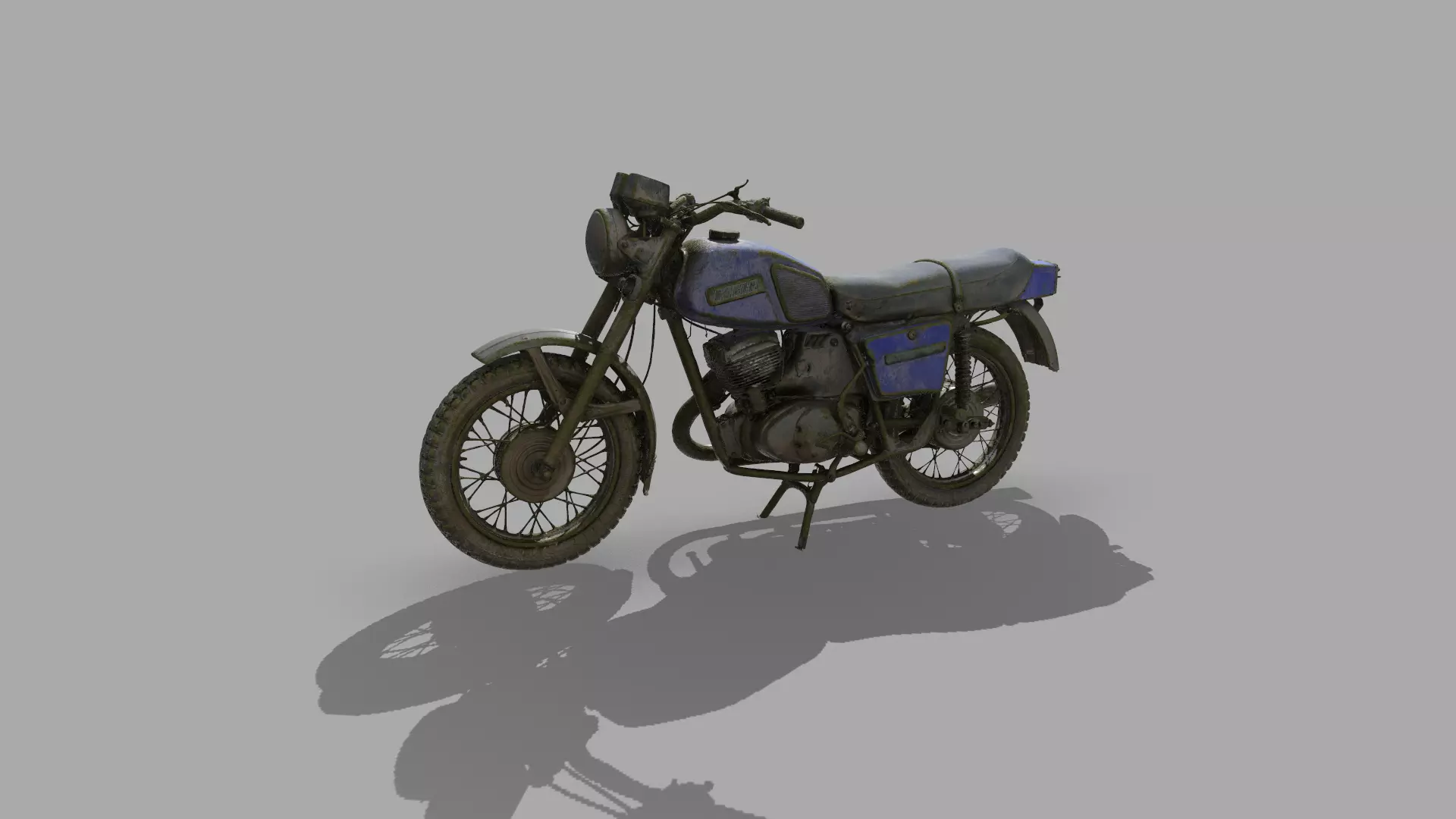 DirtyMorocycle motorcycle 3D model_0
