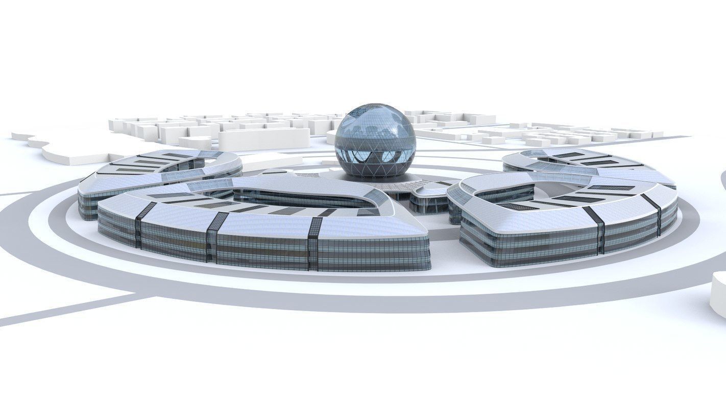 3D EXPO 2017 Astana Kazakhstan 3D model_3