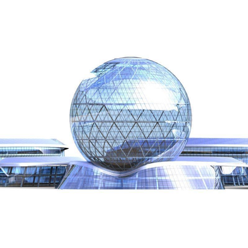 3D EXPO 2017 Astana Kazakhstan 3D model_10