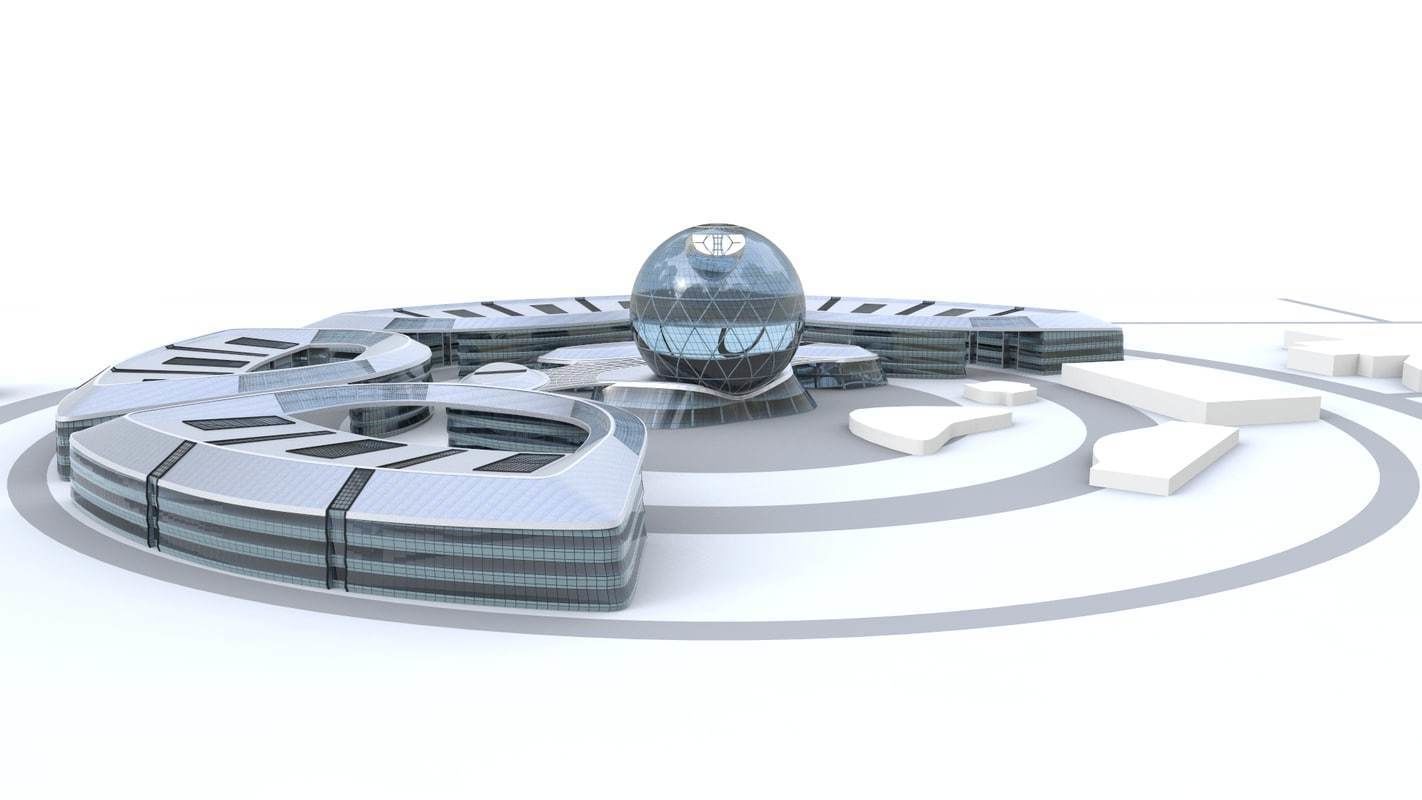 3D EXPO 2017 Astana Kazakhstan 3D model_9