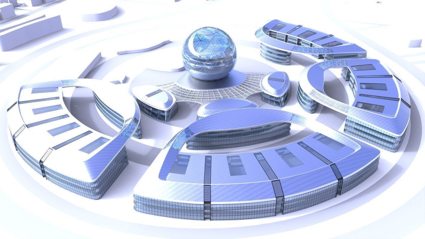 3D EXPO 2017 Astana Kazakhstan 3D model_8