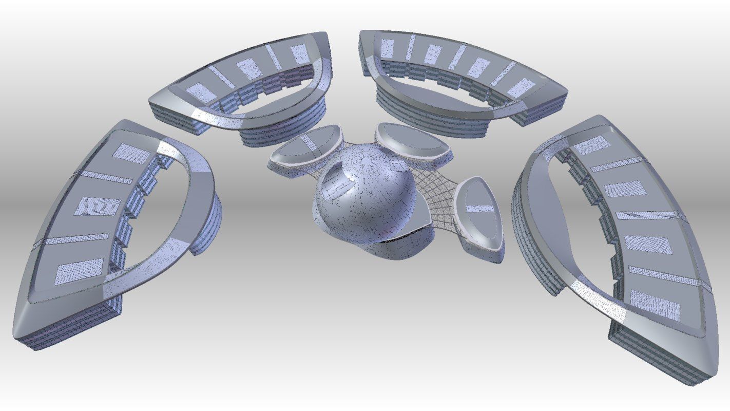 3D EXPO 2017 Astana Kazakhstan 3D model_13