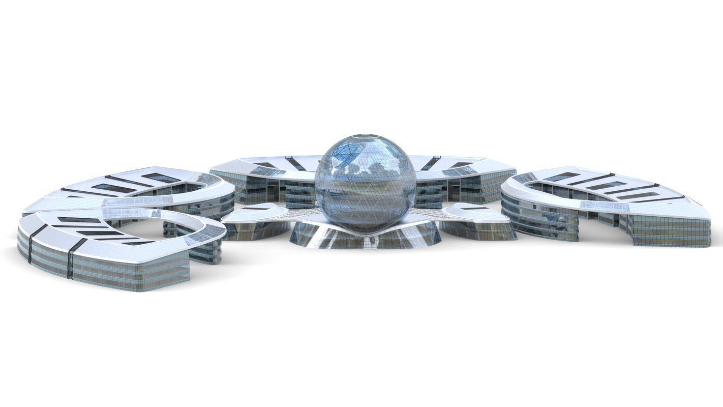 3D EXPO 2017 Astana Kazakhstan 3D model_5