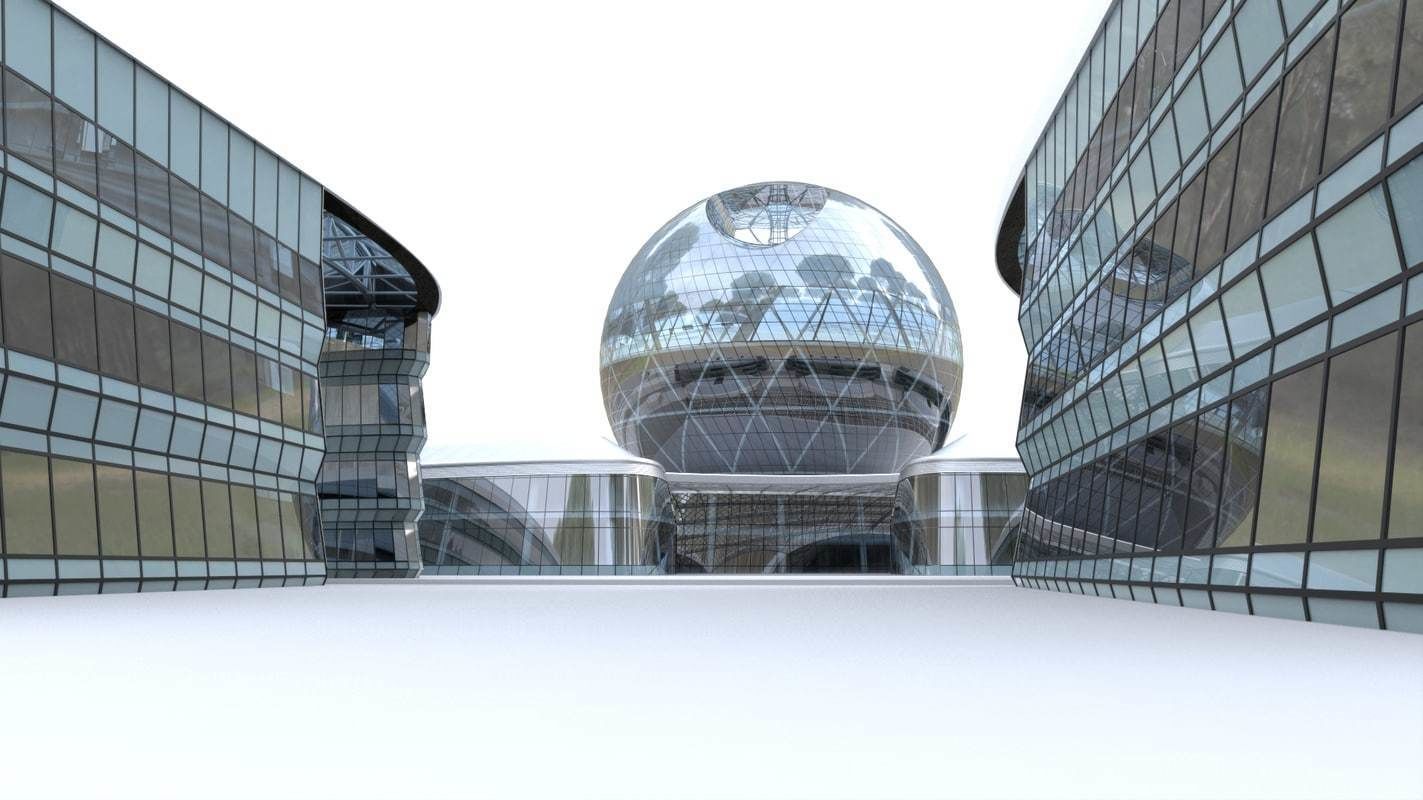 3D EXPO 2017 Astana Kazakhstan 3D model_6