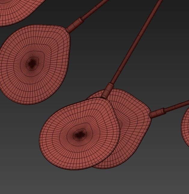 Heracleum II Pendant light 3D model_5