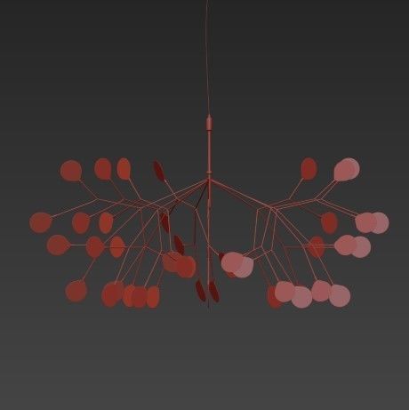 Heracleum II Pendant light 3D model_6