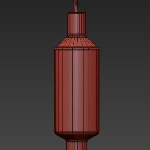 Heracleum II Pendant light 3D model_2