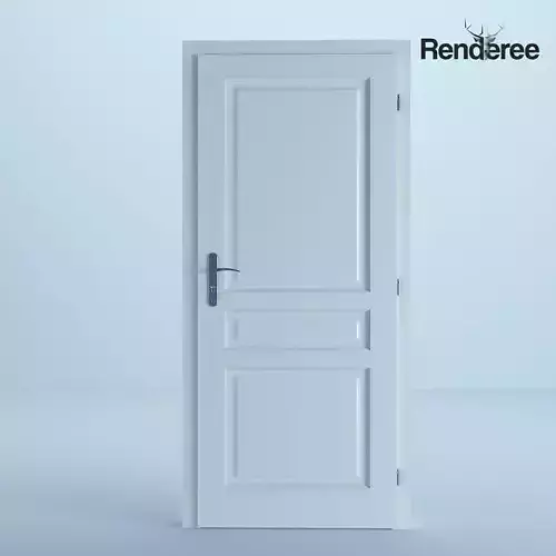 White Door 20 3D model