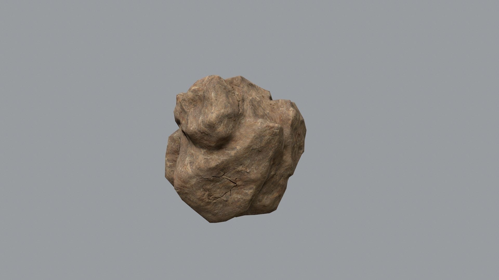 Rock Set Low-poly 3D model_18