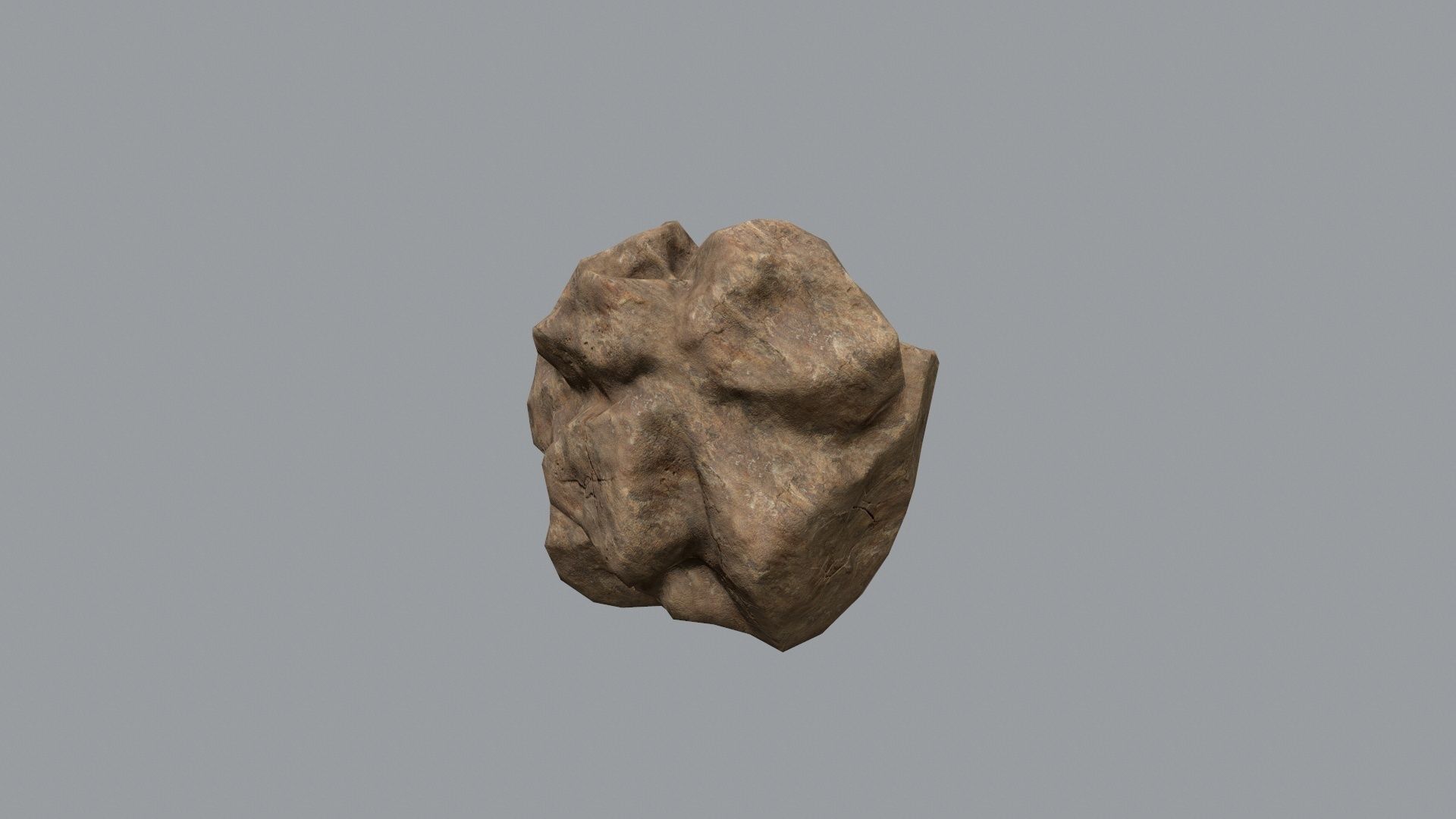 Rock Set Low-poly 3D model_19