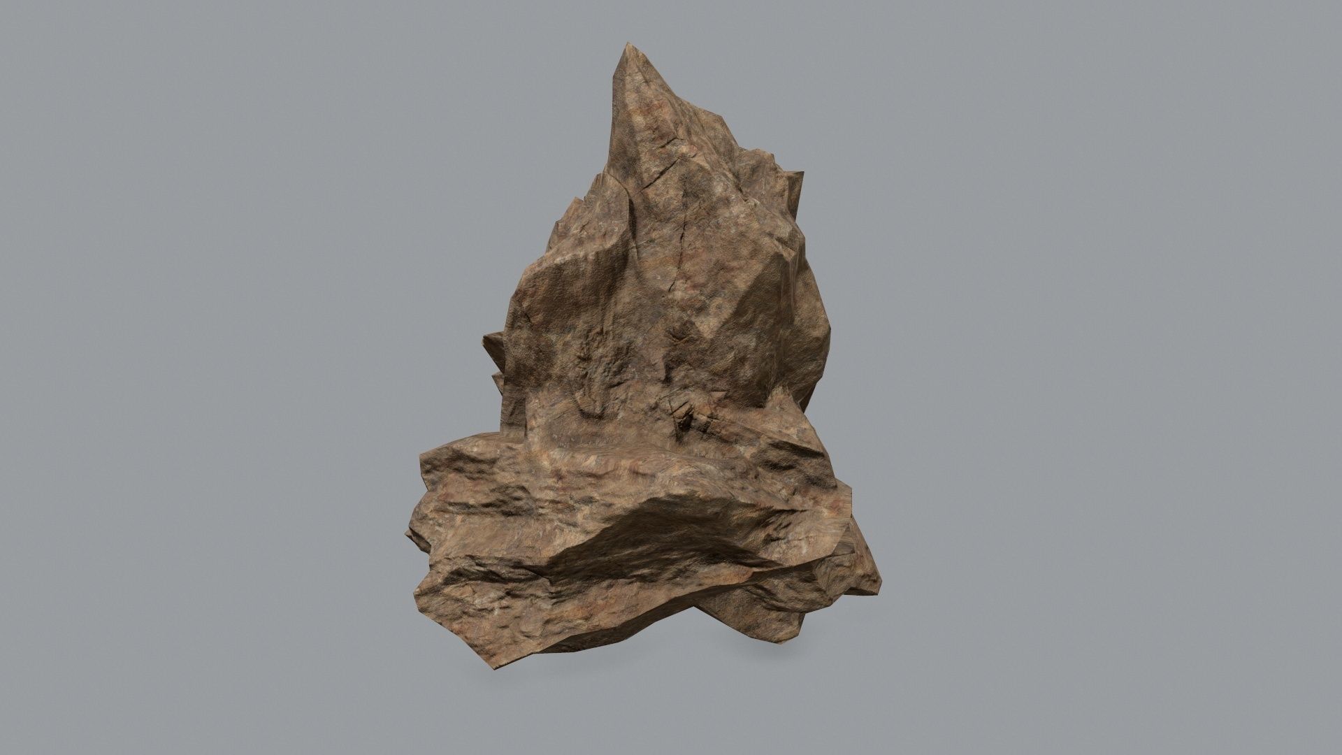 Rock Set Low-poly 3D model_13