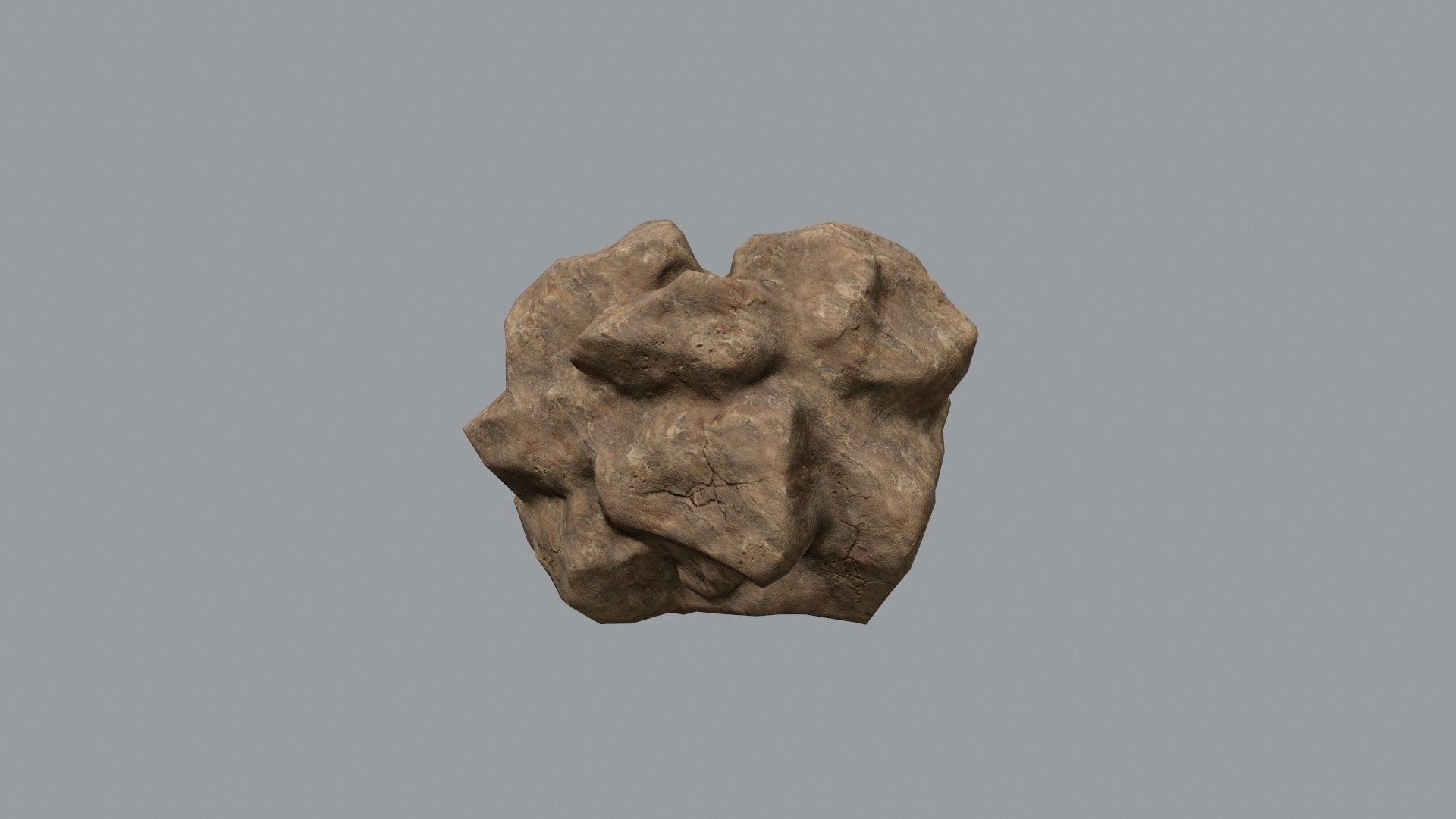 Rock Set Low-poly 3D model_20