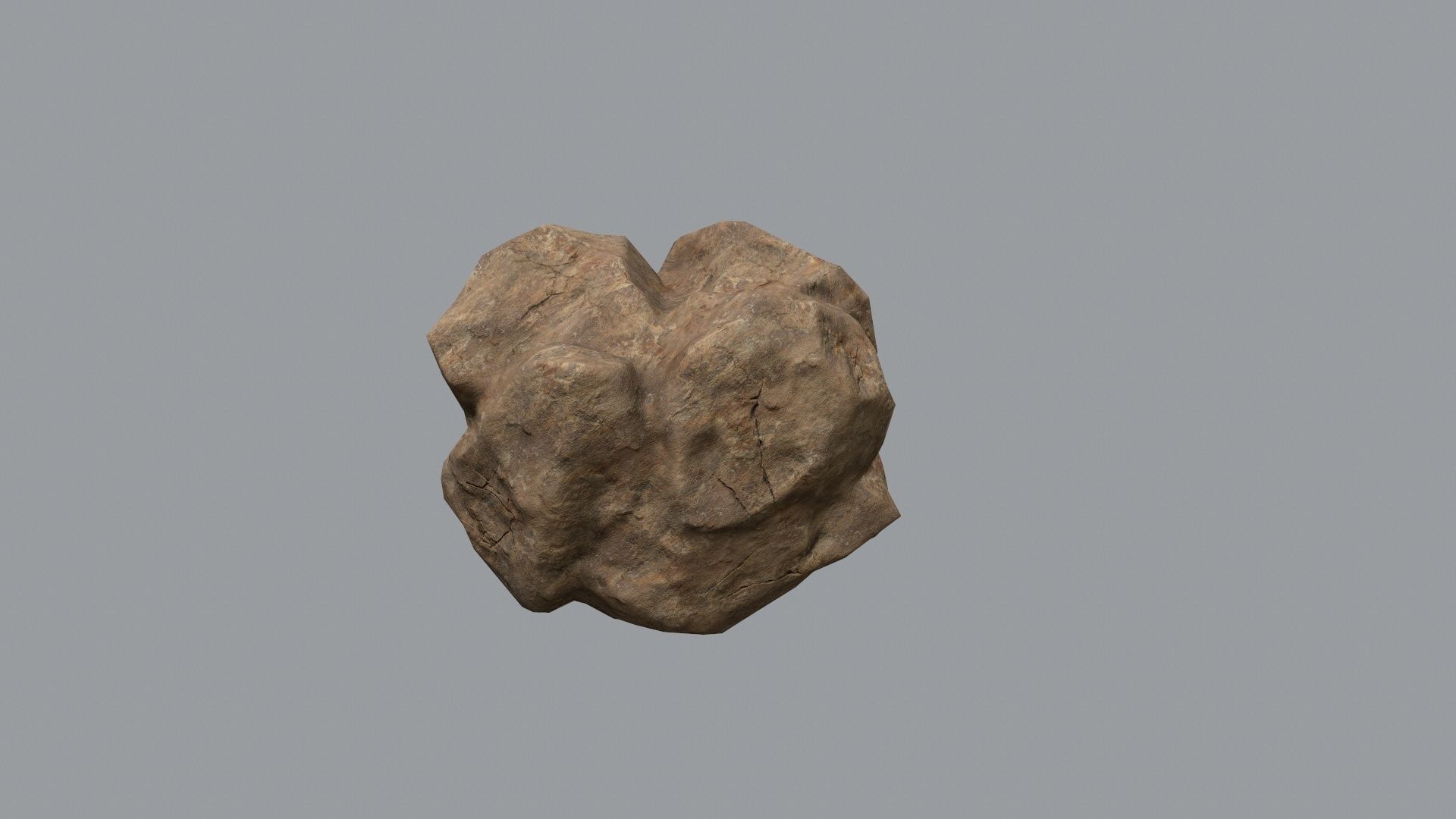 Rock Set Low-poly 3D model_17
