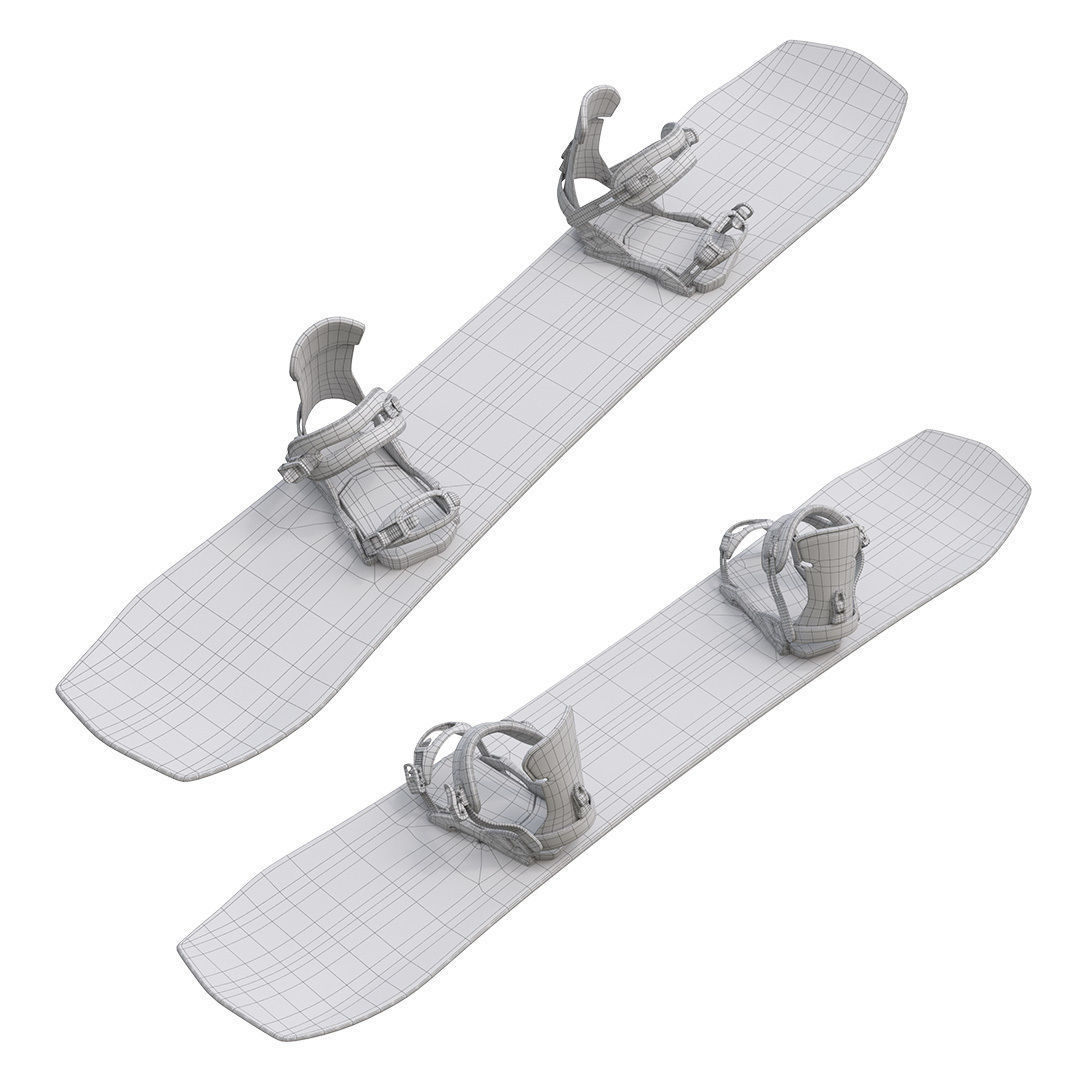 Snowboards 3 3D model_9