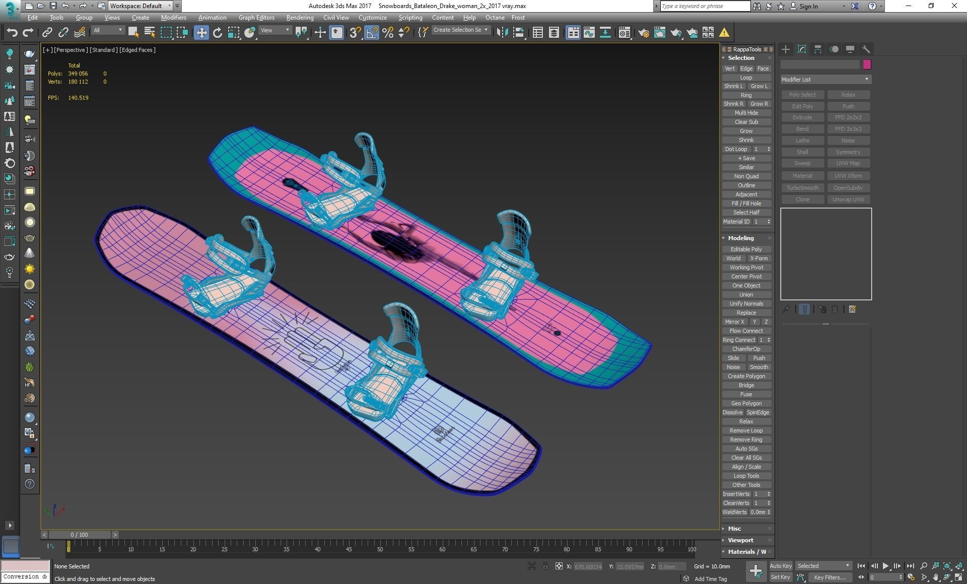 Snowboards 3 3D model_12