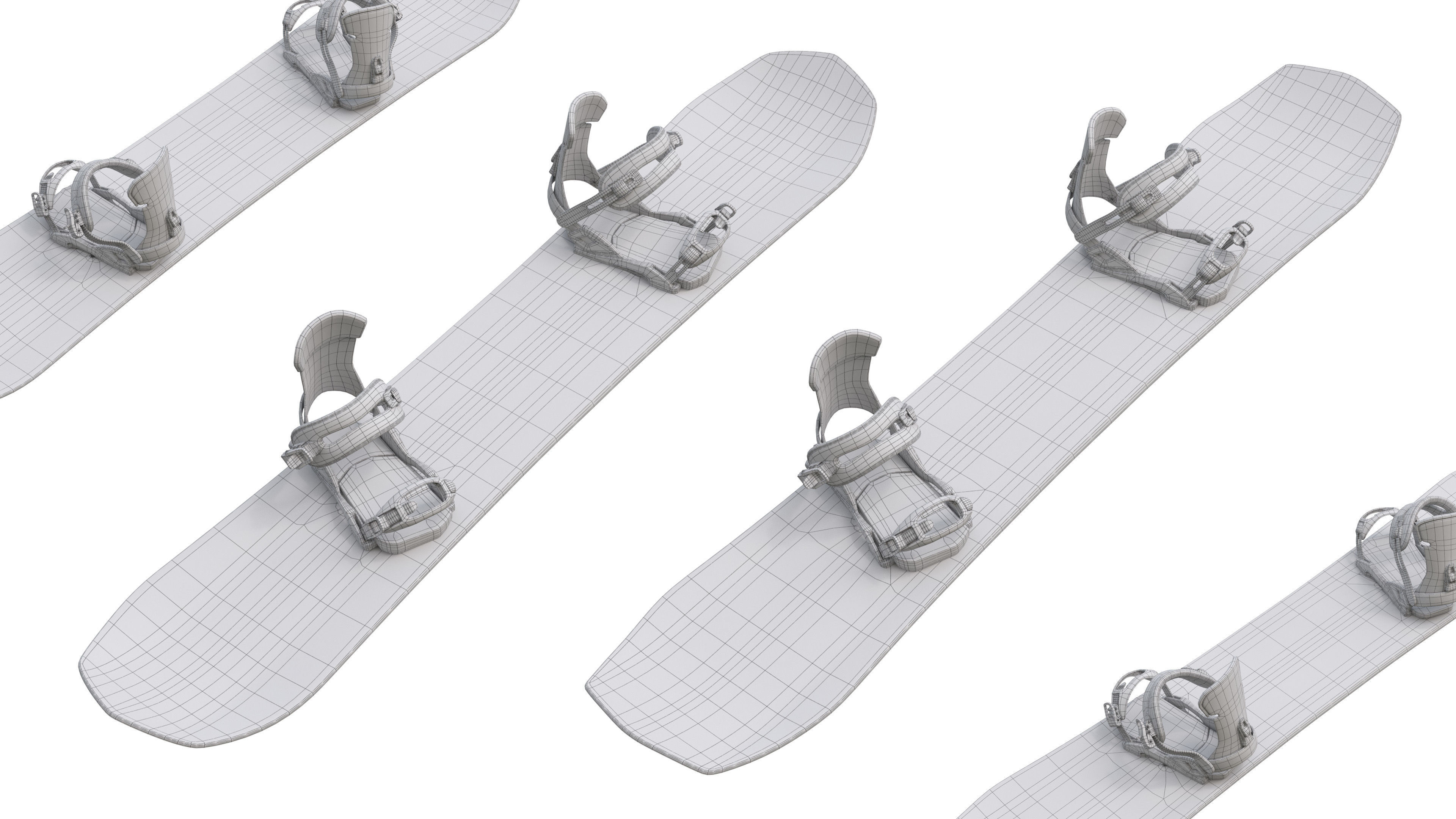 Snowboards 3 3D model_7