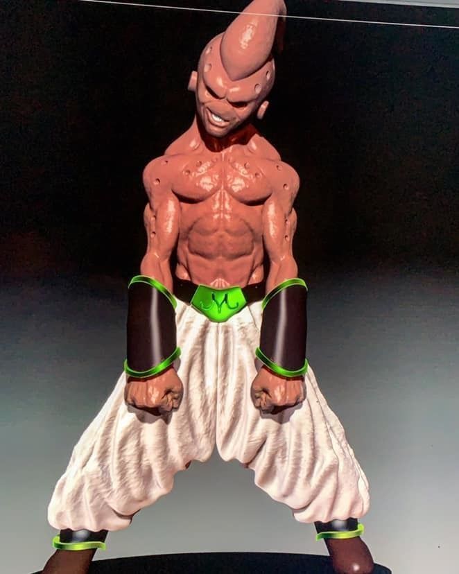 kid buu 3D model_1