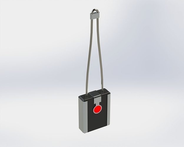 The Mandalorian Tracking Fob 3D print model