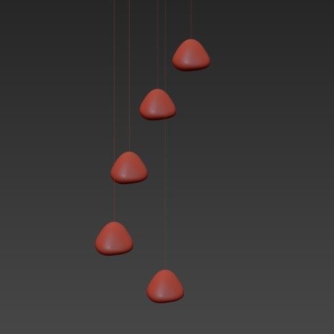 Argos Pendant Light 3D model_4