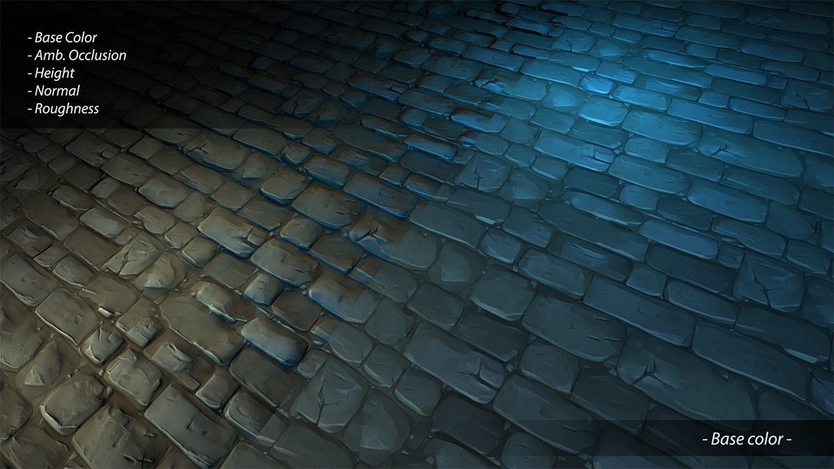 Hand Painted Brick Wall Textures Vol 01 Texture_20