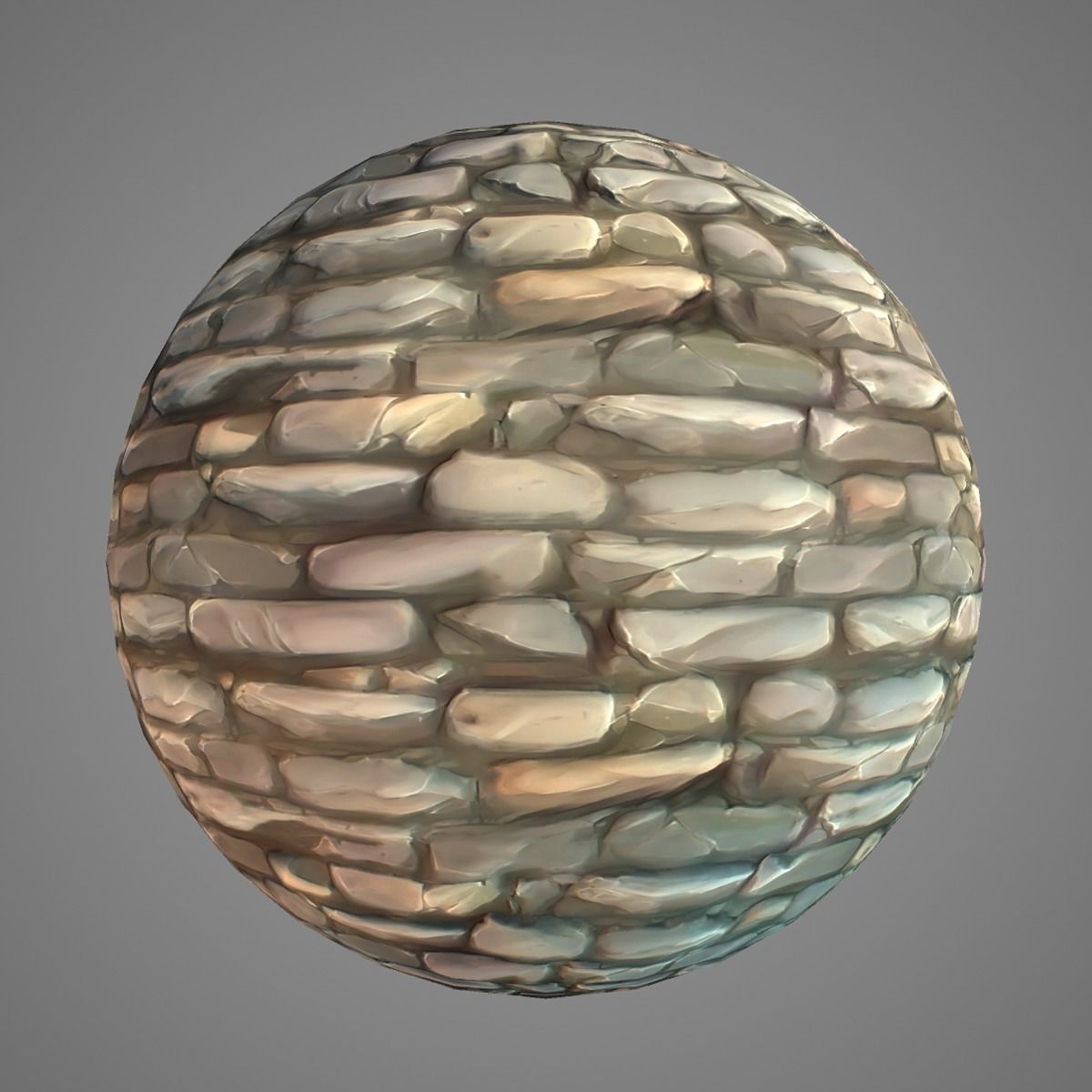 Hand Painted Brick Wall Textures Vol 01 Texture_11