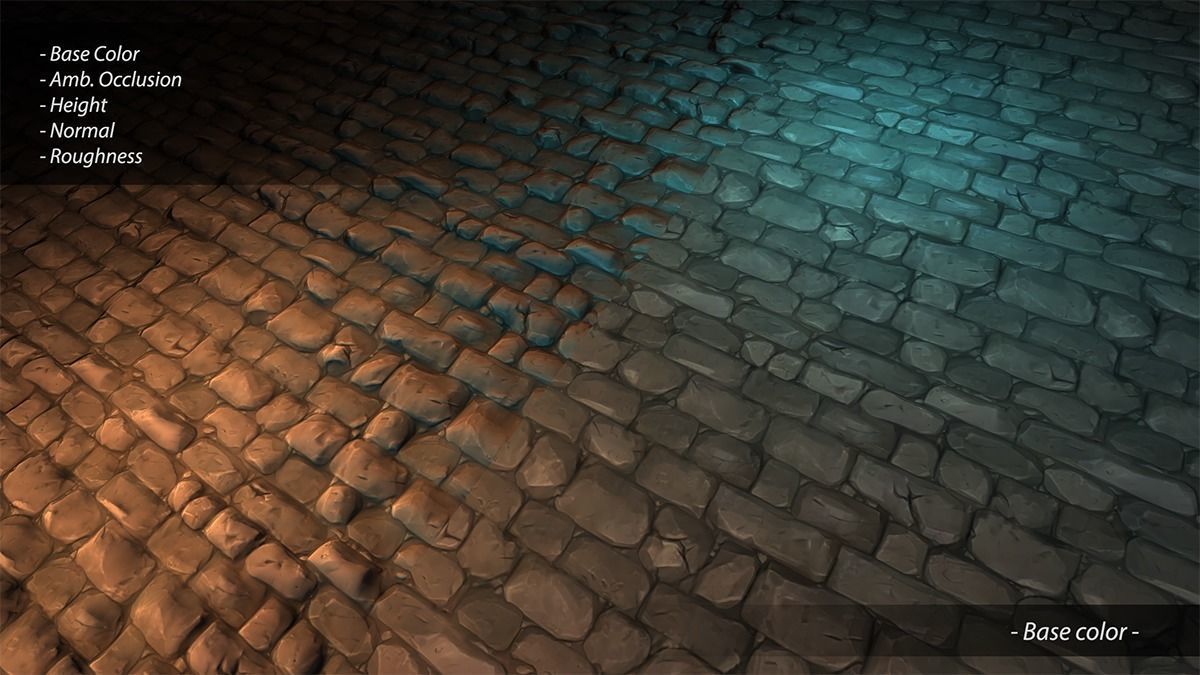 Hand Painted Brick Wall Textures Vol 01 Texture_16