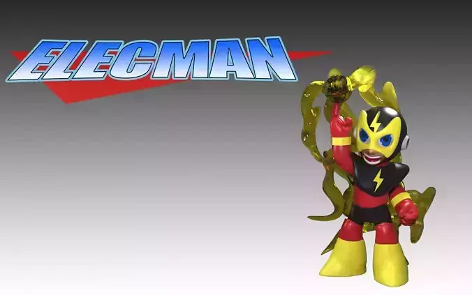 Elecman action figure