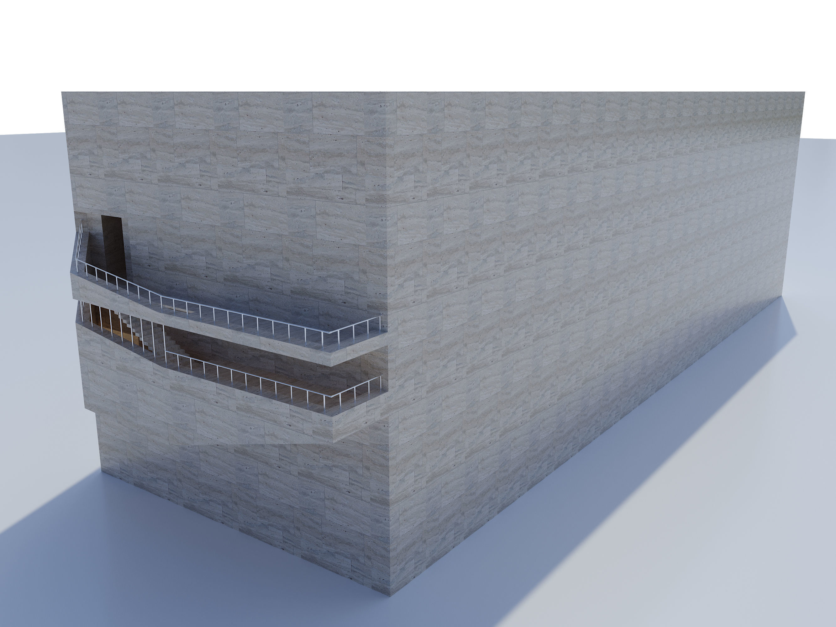 Basketball arena stadium 3D model_26